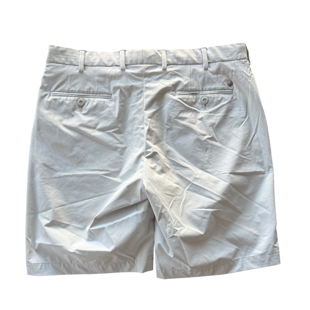Peter Millar Crown Crafted Khaki Shorts Size 35 - Picture 2 of 5